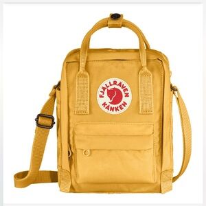Kånken Sling Re-Designed Shoulder Bag in Mustard Yellow